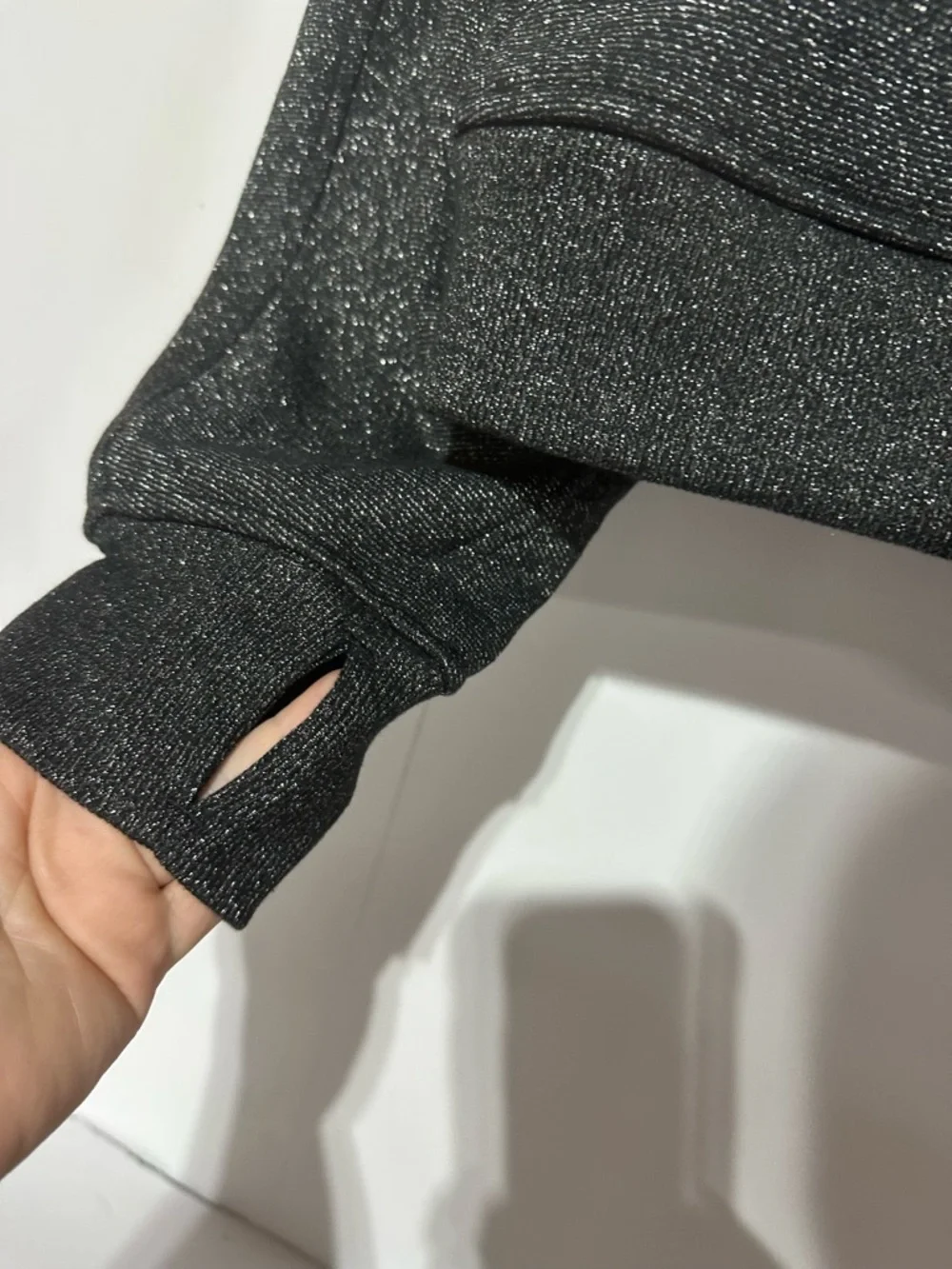 Lululemon Athletica Scuba Oversized Half Zip Hoodie- Sparkle